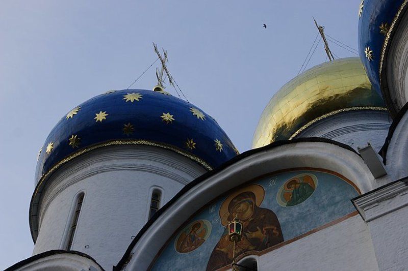 Сергиев-Посад купола церковь лавра  фото превью