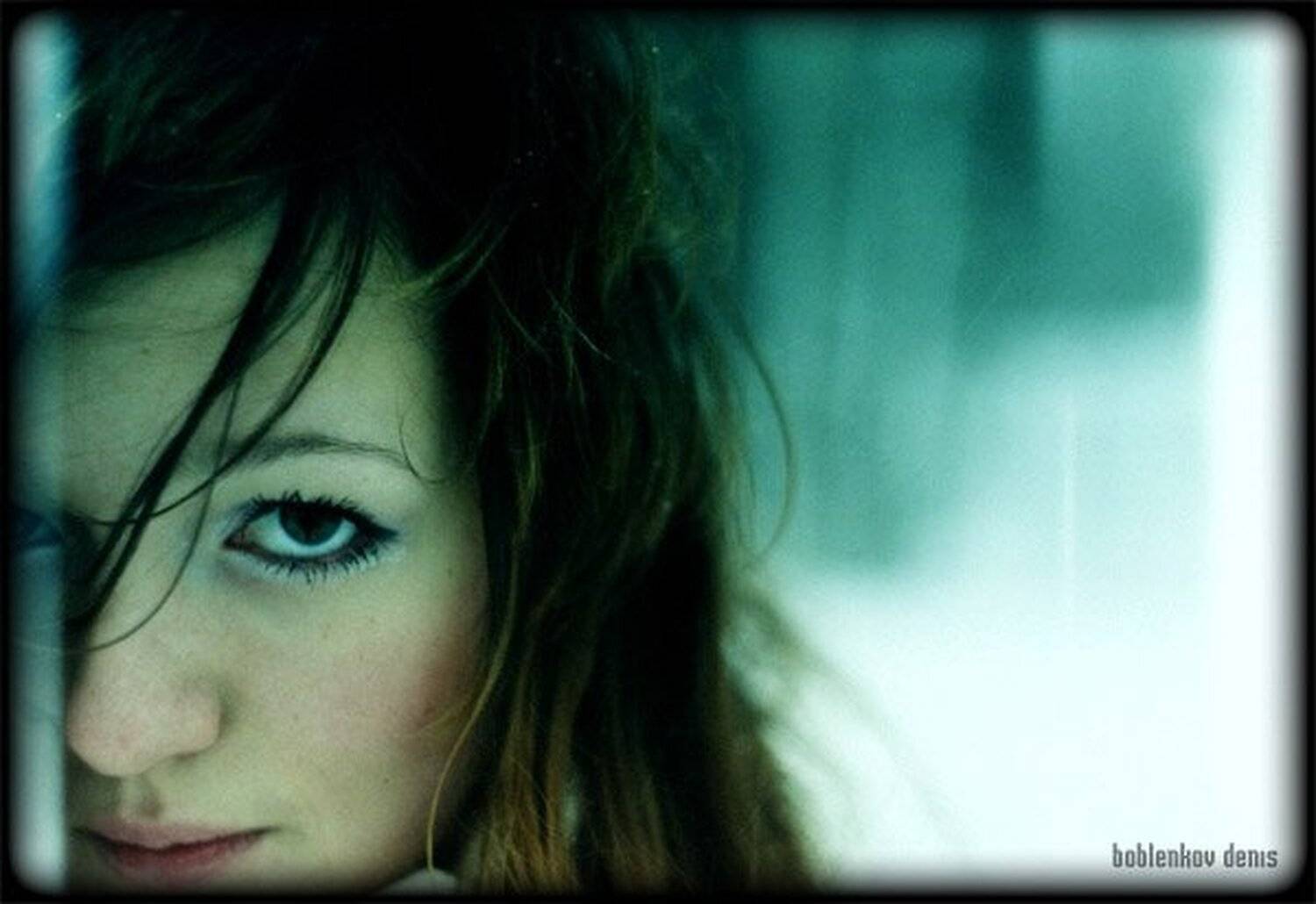 `Нежна`. Автор: Бобленков Денис девушка, зима, Бобленков Денис