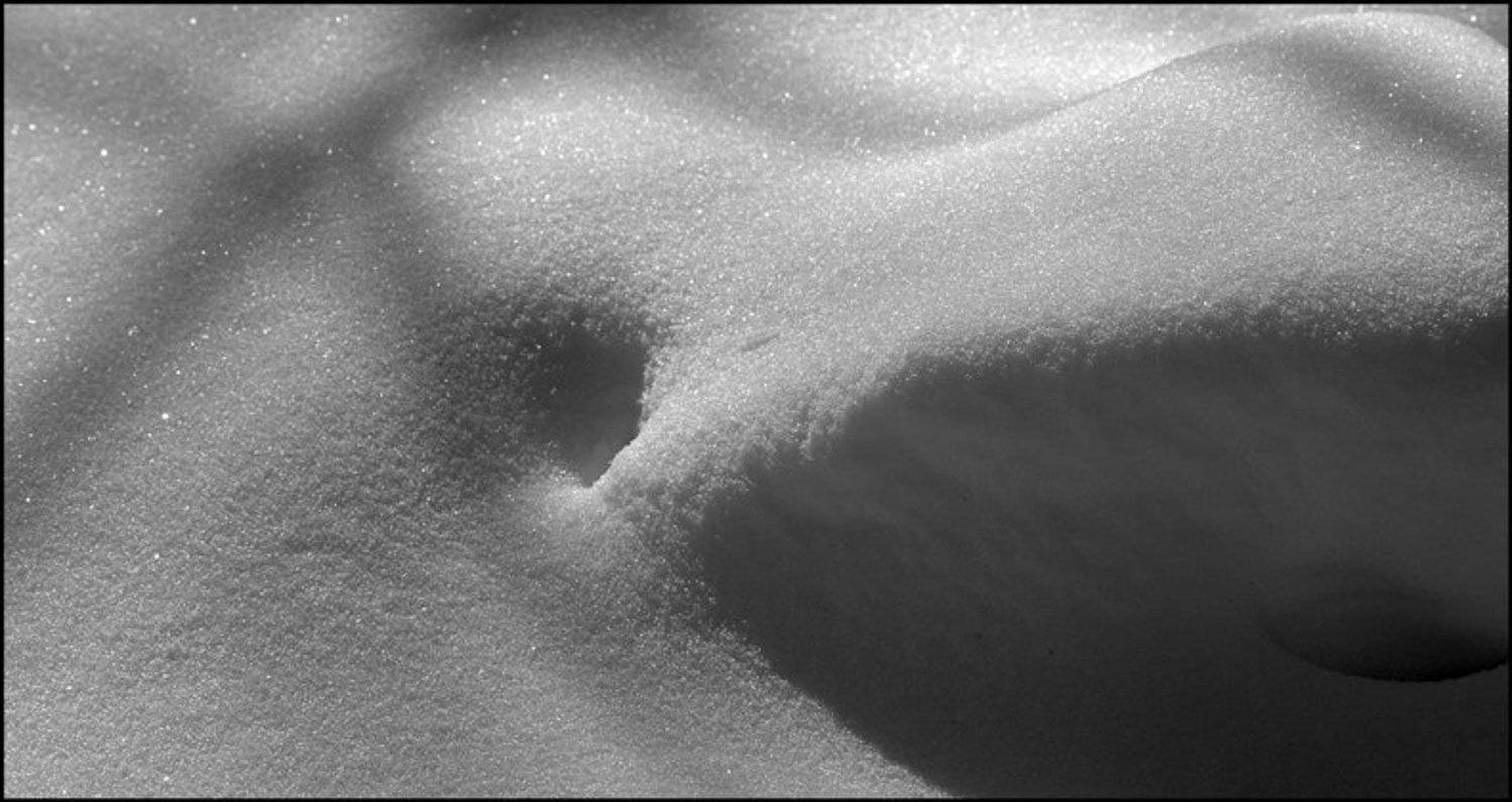 снег, замерз, кто-то, Капустин Николай