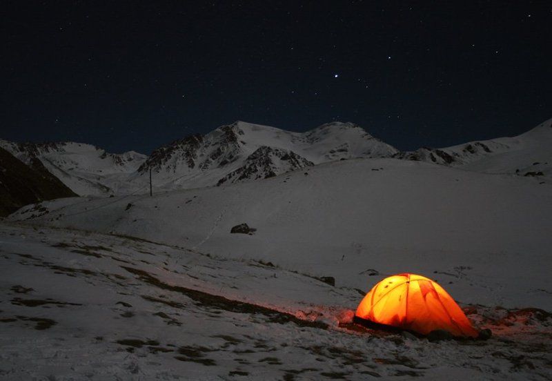 казахстан, заилийский, алатау, природа, горы В ночи...photo preview