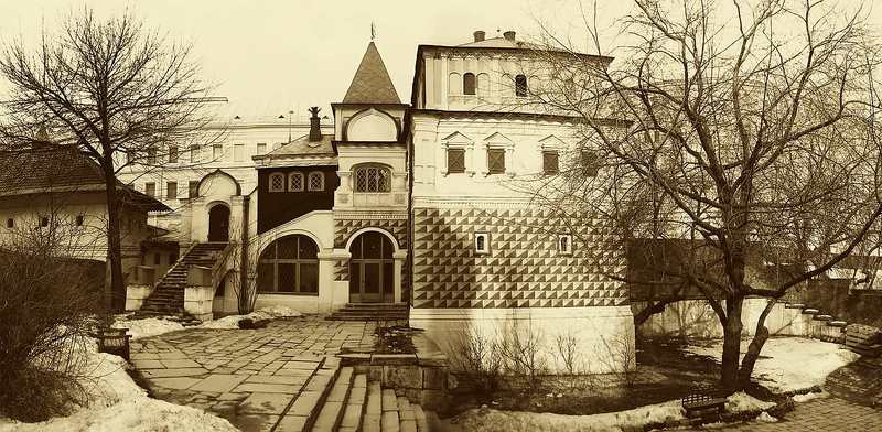 Москва, Зарядье, палаты бояр Романовых, 17 в. photo preview