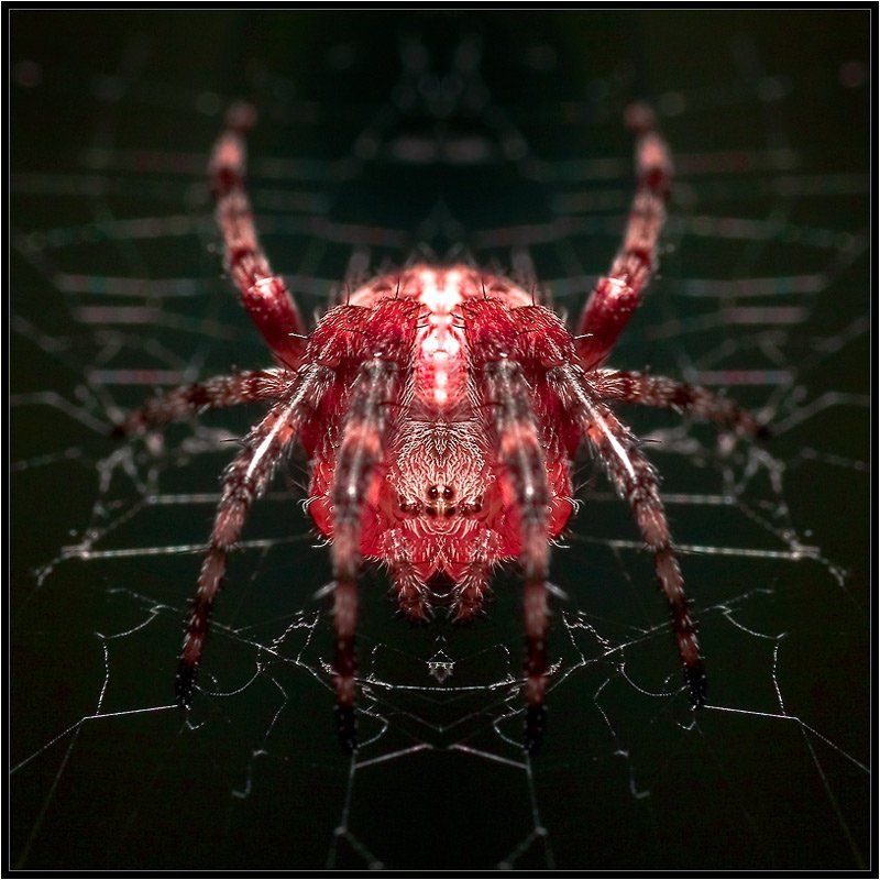 паук,симметрия photo preview