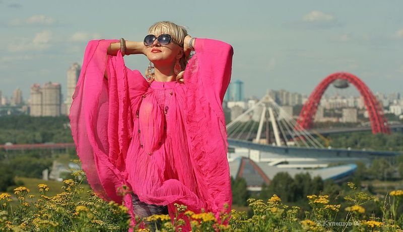 город, москва, девушка, лето, красавица, солнце, кулешов Музыка города...photo preview