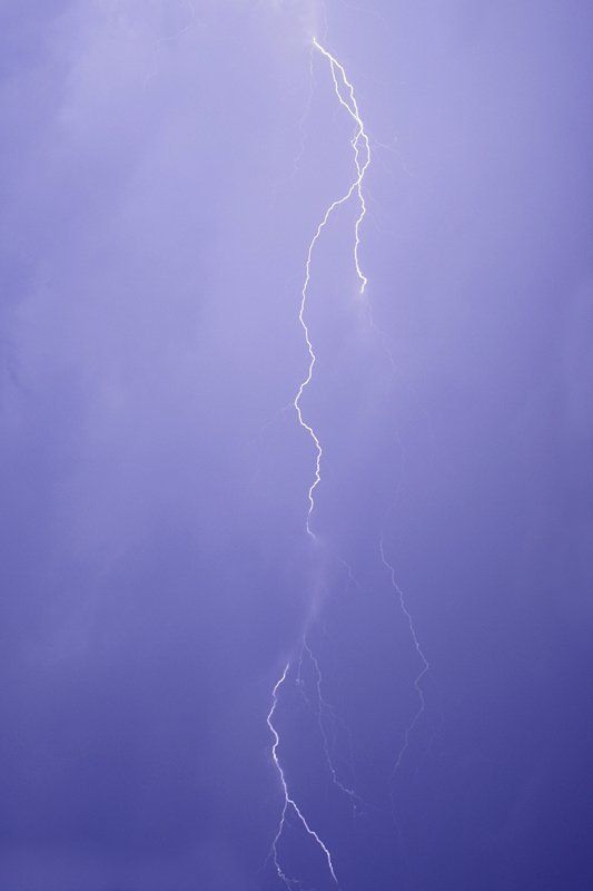 ночь, небо, гроза, молния, стихия photo preview