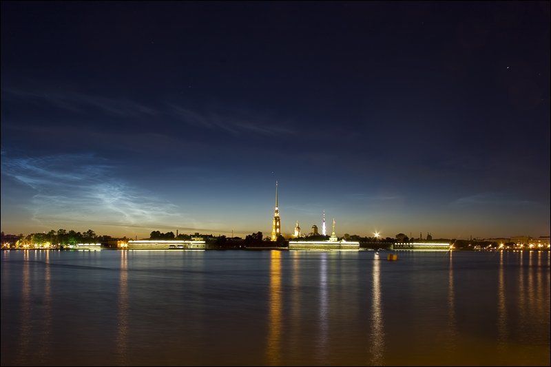 город, питер, петербург, река, нева, крепость, петропавловка, петропавловская, стена, гранит, берег, набережная, вечер, закат, небо, облако, звезда, отражение, вода, фонарь, свет, иллюминация, шпиль, символ, церковь, собор, центр, история, архитектура, dy Отступление дняphoto preview
