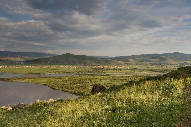 бурятия, улан-удэ, река, селенга, солнечное, затмение Свет от 17-ти процентного солнцаphoto preview