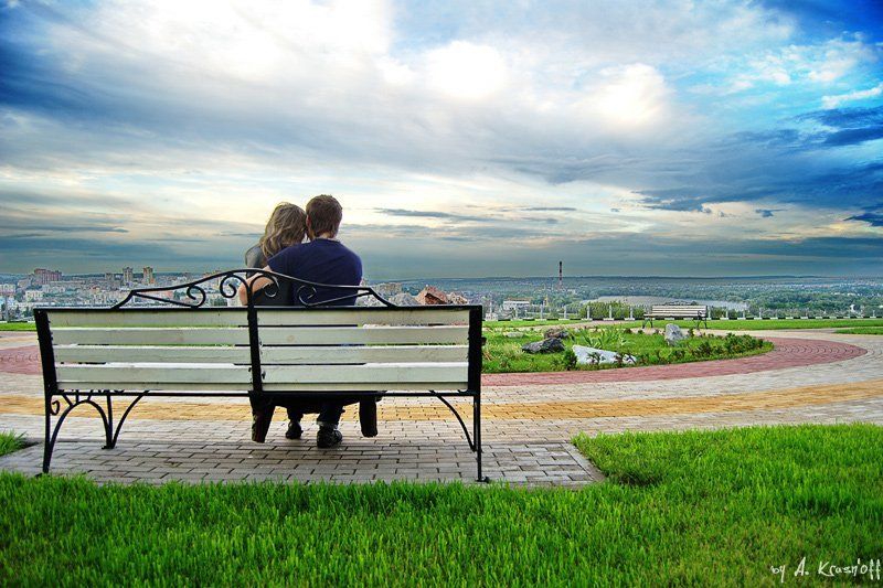 девушка, парень, любовь, вместе мир на двоих...photo preview