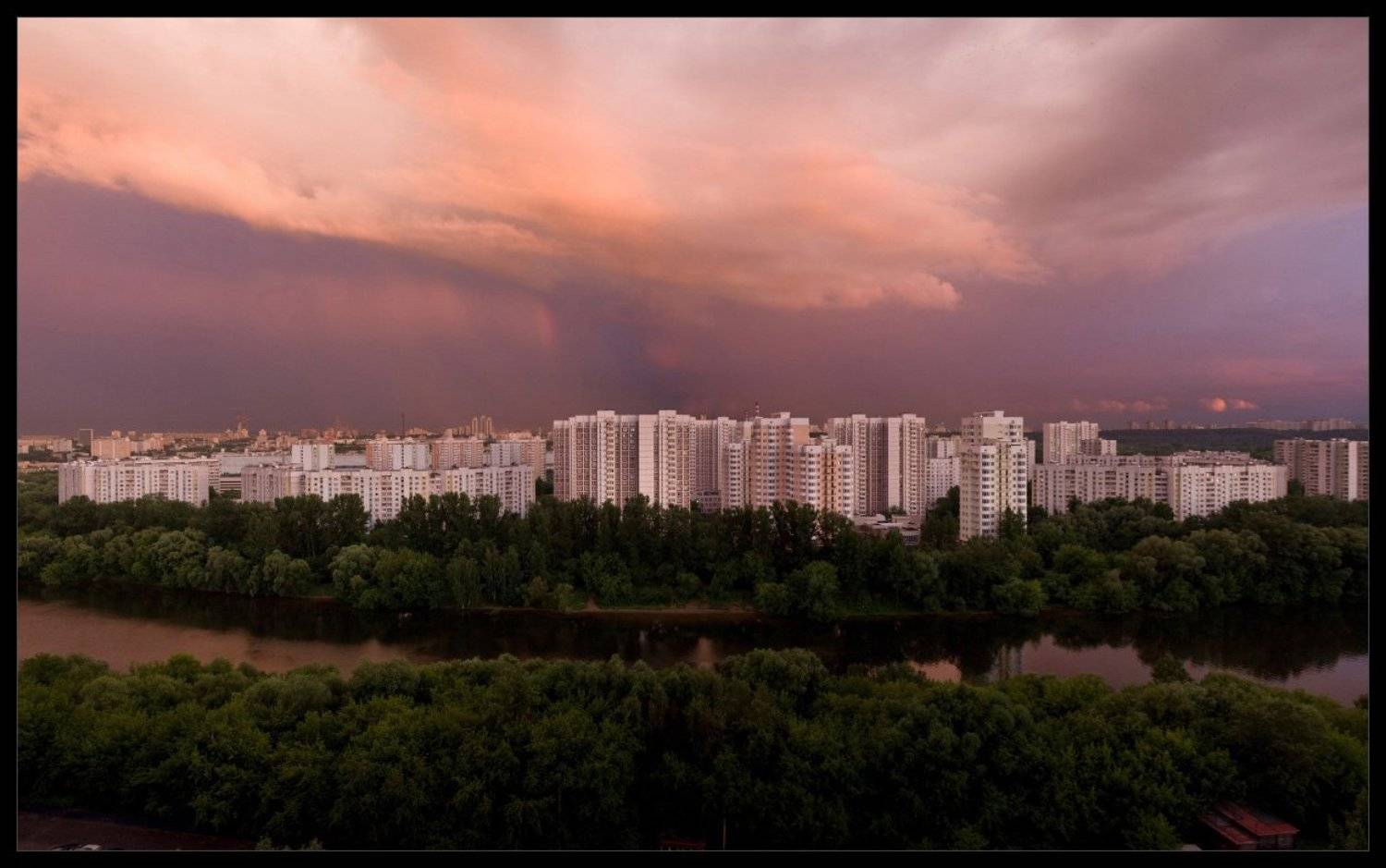 Мой город. Автор: Алексей Самарин москва, река, июнь, город, Алексей Самарин