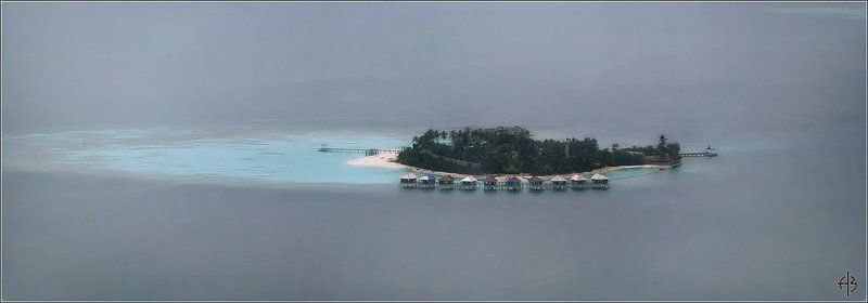 мальдивы остров домики бунгала остров Мальдивыphoto preview