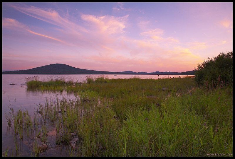 Закат на озере Зюраткульphoto preview