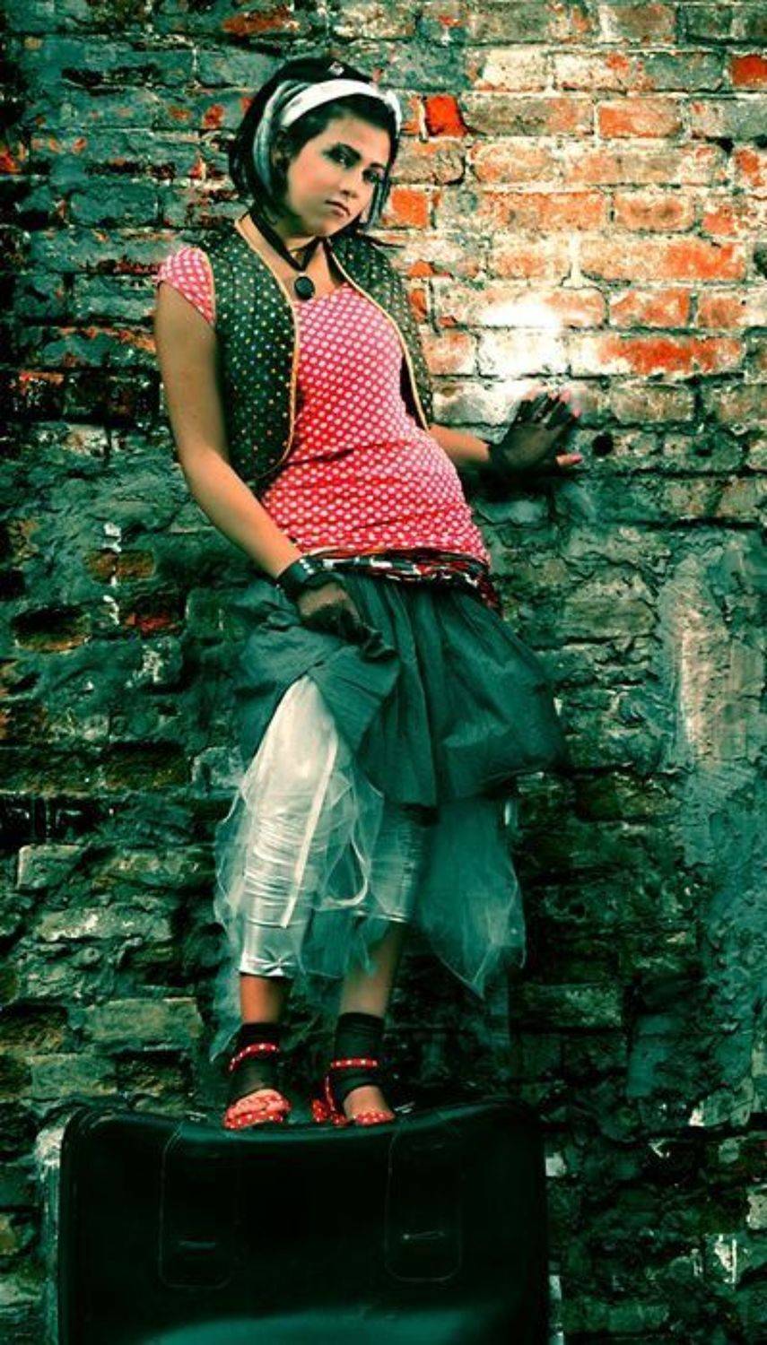 кристина, гранж, урбан, девушка, портрет, Le`sha