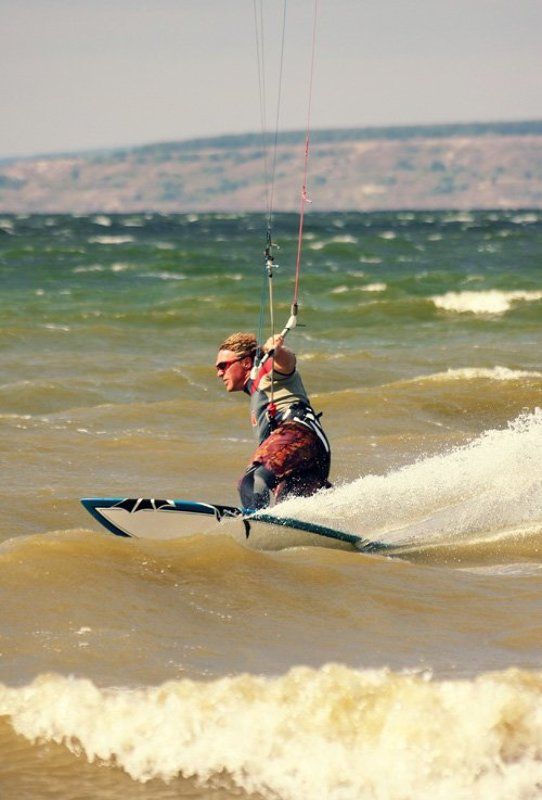 kite surf, хрящевка, тольятти, россия, пьяный мыс photo preview