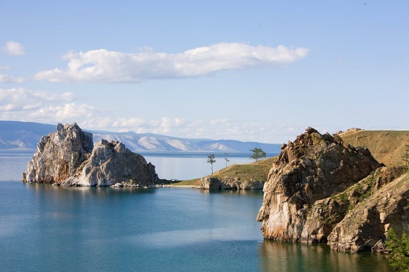 природа, байкал, ольхон, шаманка, горы Богатырь и Шаманкаphoto preview