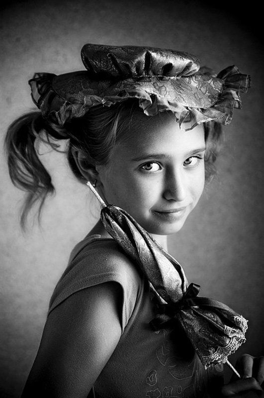 детство, зонт, шляпка Кукла?photo preview