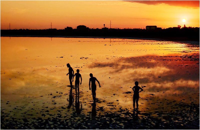 пейзаж, природа, сиваш, восход Прогулка по Гнилому озеруphoto preview