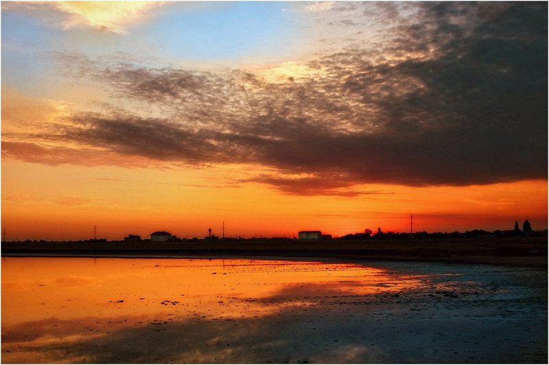 пейзаж, природа, сиваш, восход Гнилое озероphoto preview