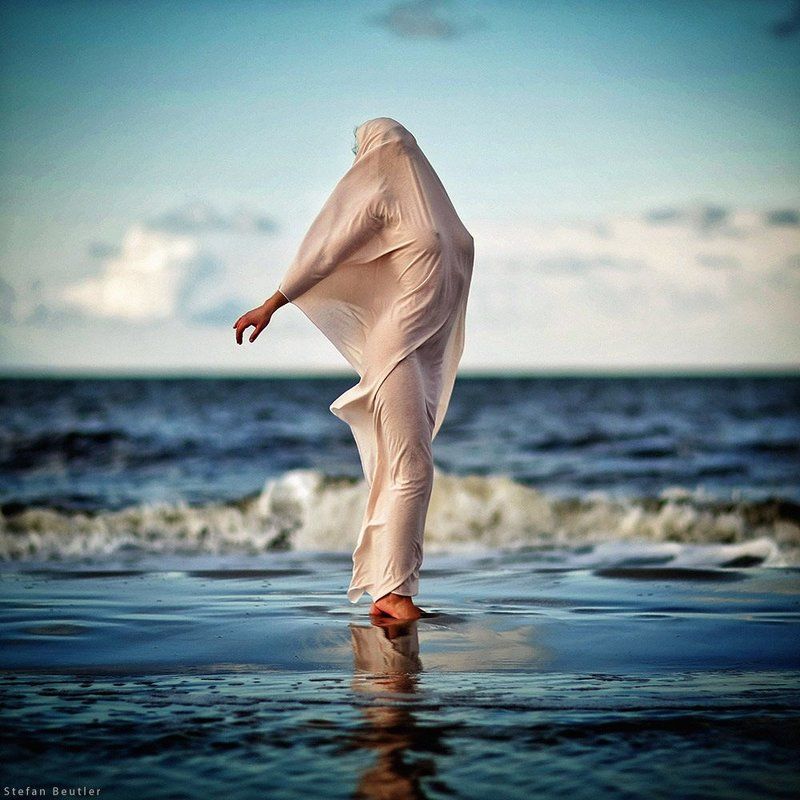 beach, strand, water, wasser, sea, see, erotic, storm, wind, tuch blind visionsphoto preview