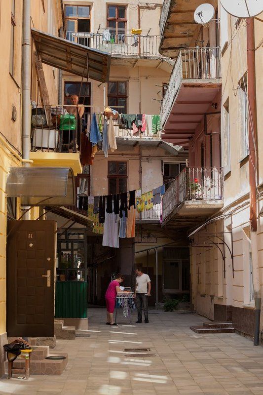 украина, львов Львовский дворикphoto preview