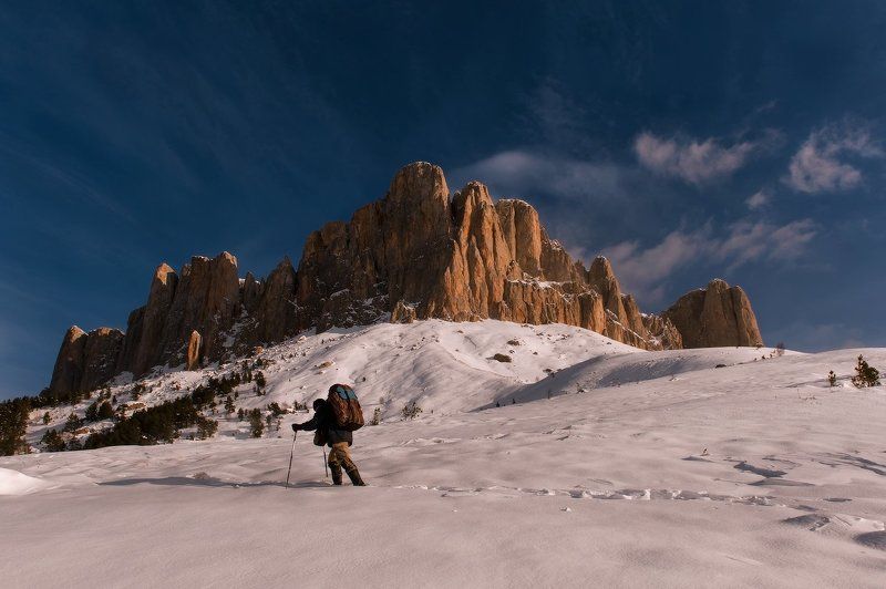 горы, кавказ. март,весна, тхач МЫ ДЕРЖИМ ПУТЬ В СТОРОНУ ЛЕСАphoto preview