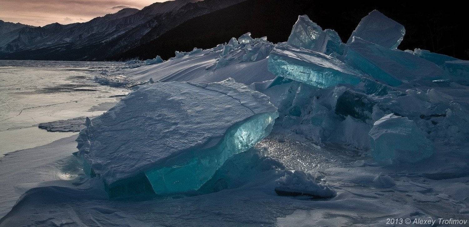 Overlap Fault. Baikal. Автор: Алексей Трофимов байкал, байкальский лед, торос, Алексей Трофимов