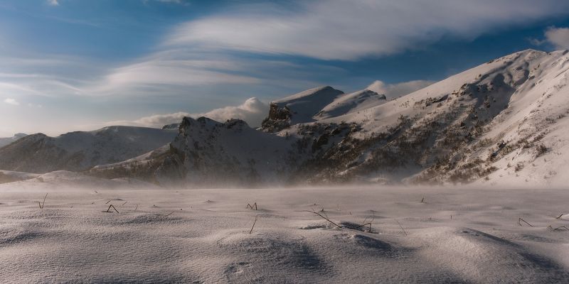 горы, кавказ. март,весна, тхач малый , день , ветер МАРТОВСКИМ ДНЁМphoto preview