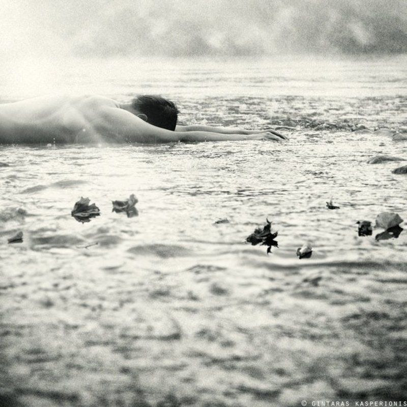 art, kasperionis, boy, man, gintaras, mude, arts, fine, photography, alone, water, river, toned, original, 1x1, square, fog, idea, body, hands, lithuania, emotion Face Downphoto preview