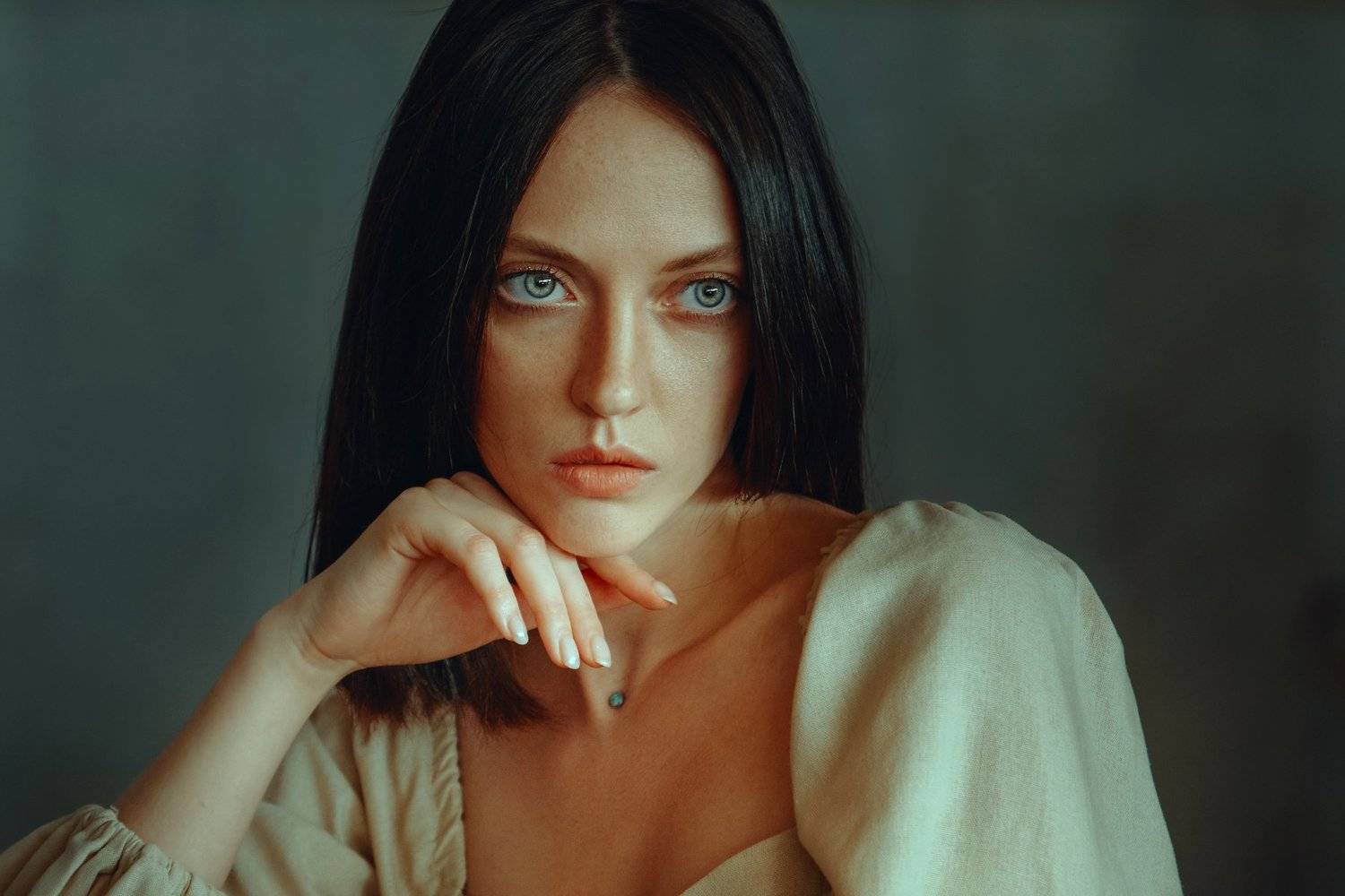 портрет девушка, Роман Инодворский