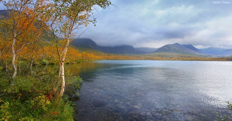 кольский, север, заполярье, хибины, малый вудьявр Осенний Вудьяврphoto preview