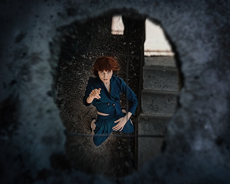 портрет, модель, страх, жанр, взгляд photo preview