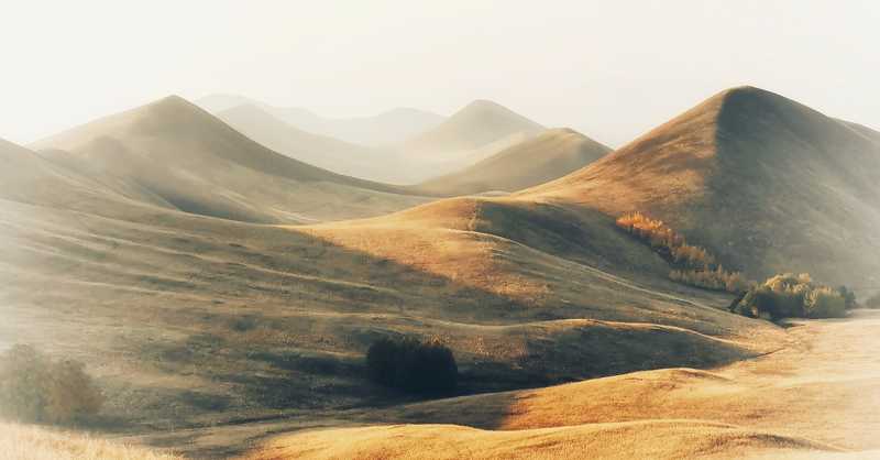 утро, рассвет, восход, туман, лучи Mountain dreamsphoto preview