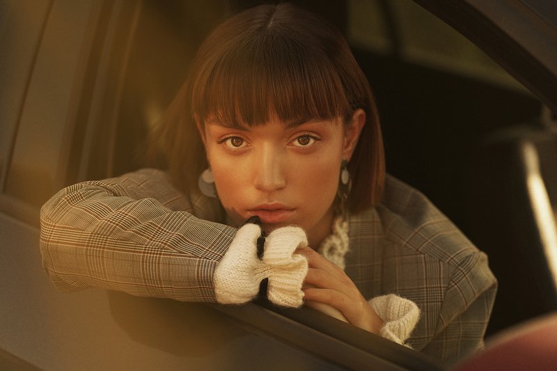 портрет, девушка, машина, красота, москва, химки, инстаграм Таняphoto preview