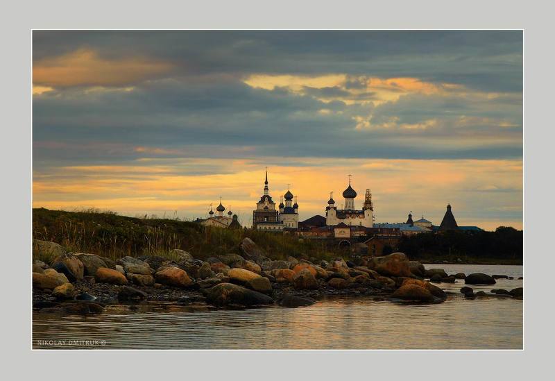 пейзаж тишина. белая ночь. о. Соловкиphoto preview