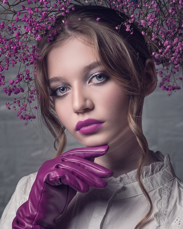 гламур, портрет, девушка, глаза Беллаphoto preview