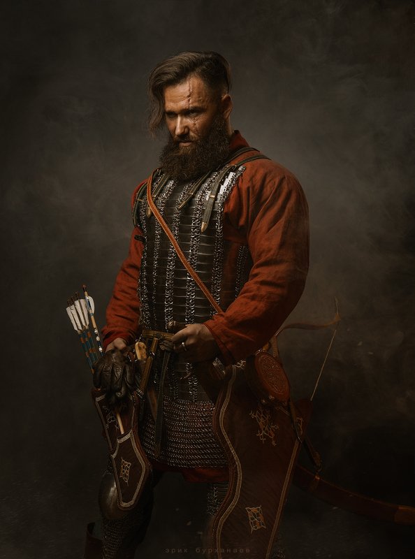 воин, витязь, 17век, битва Туманphoto preview