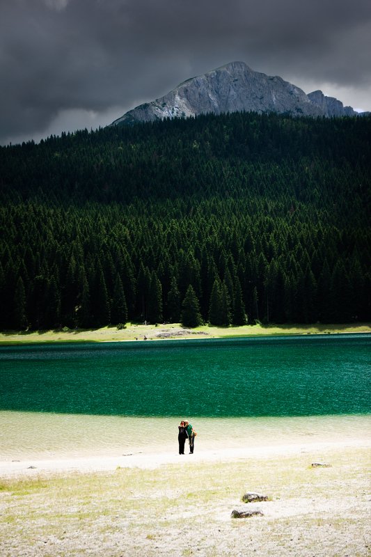 selfie, montenegro, durmitor, mountain, black lake, portrait, nature, storm, landscape, lake, tourist, But first...photo preview