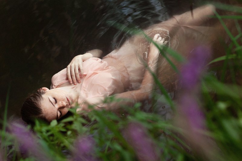 фото, девушка, портрет, озеро, вода, canon Юляphoto preview