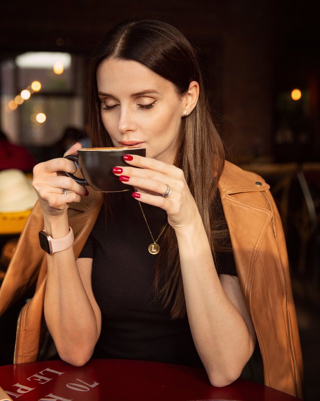 девушка, кофе, портрет, красиво LARISAphoto preview