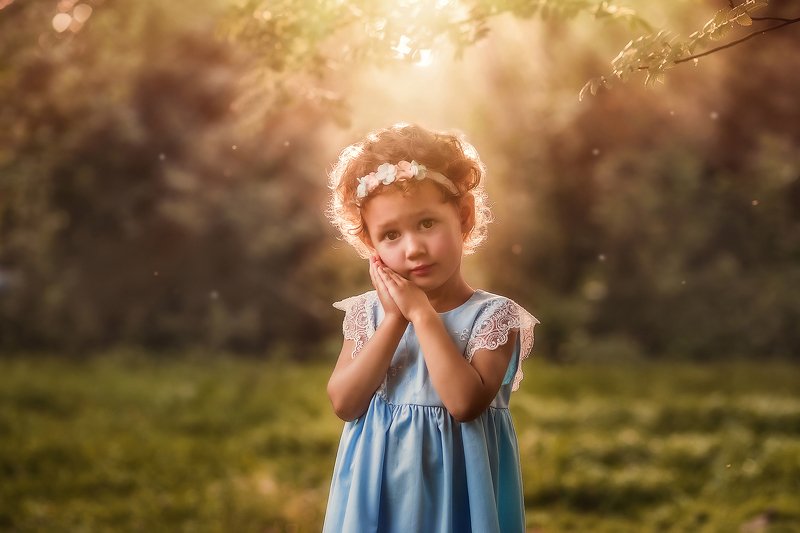 девочка, портрет, сказка Амелияphoto preview