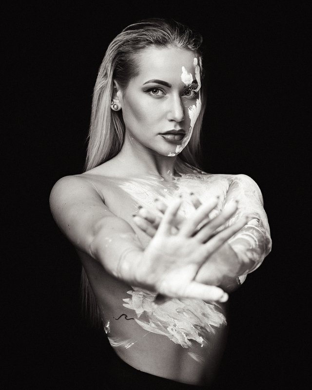 woman, model, paint, body, beauty, portrait Gabiaphoto preview