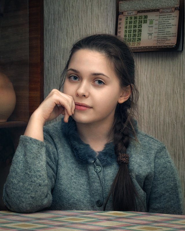 портрет, девушка, женский портрет, photo preview