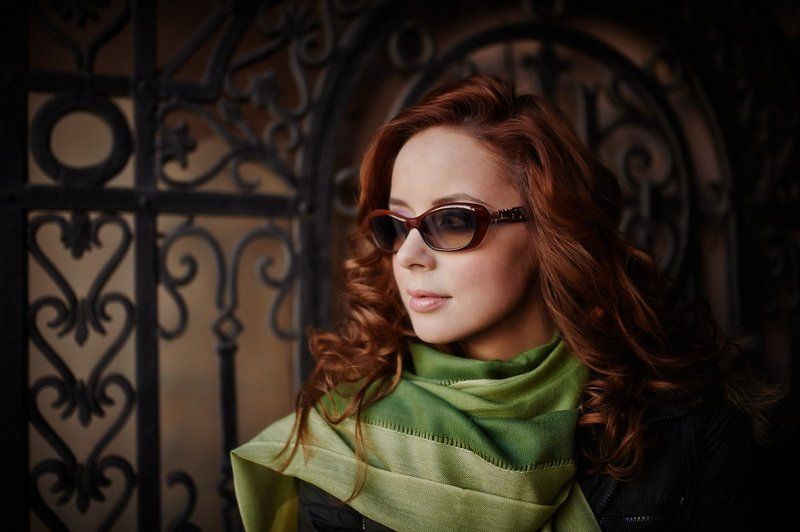 портрт, город, апрель, весна, девушка, питер Апрель фото превью