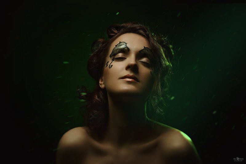 девушка, арт, свет, make up, hair, fashion Feelingphoto preview