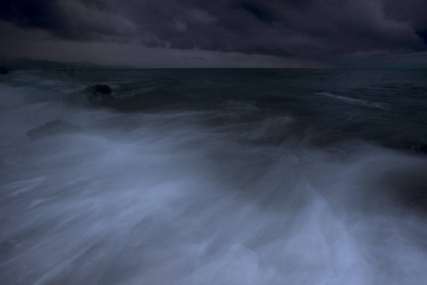 Накатила..)). Автор: Ирина Заграничная море, шторм, Ирина Заграничная