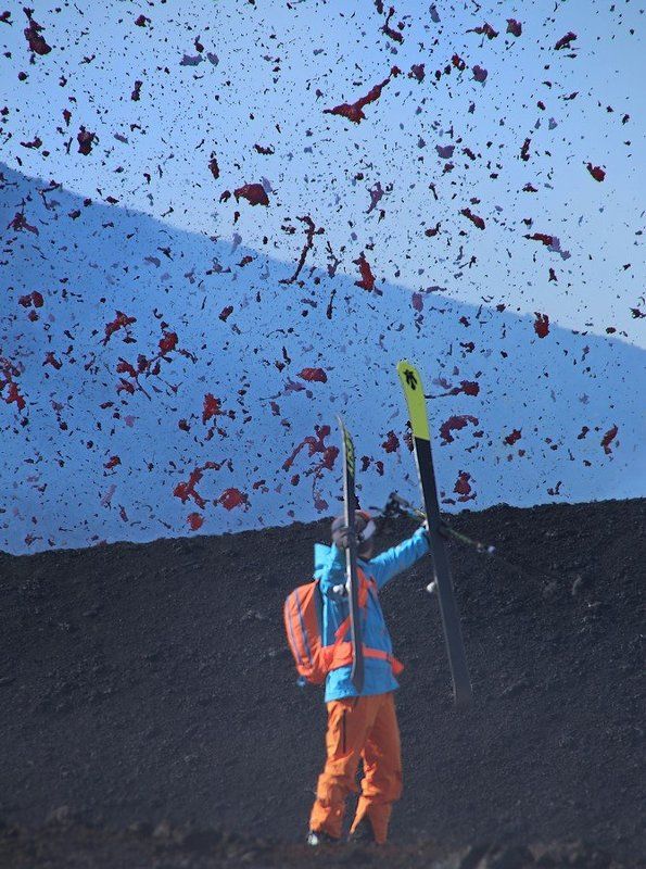 камчатка, вулкан, толбачик, извержение Выбросphoto preview