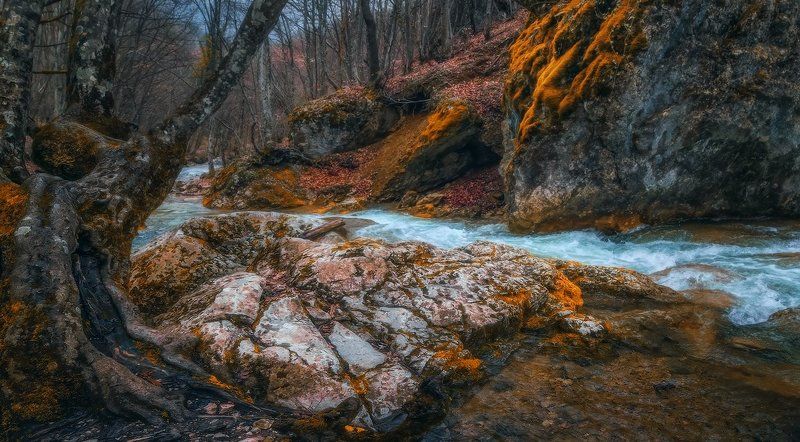 Горный ручей.photo preview