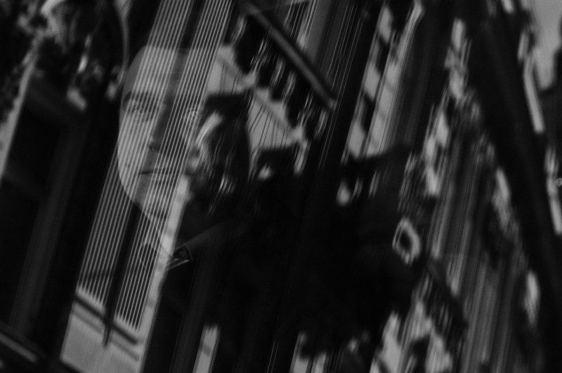 москва, автобус, чб На работе.photo preview