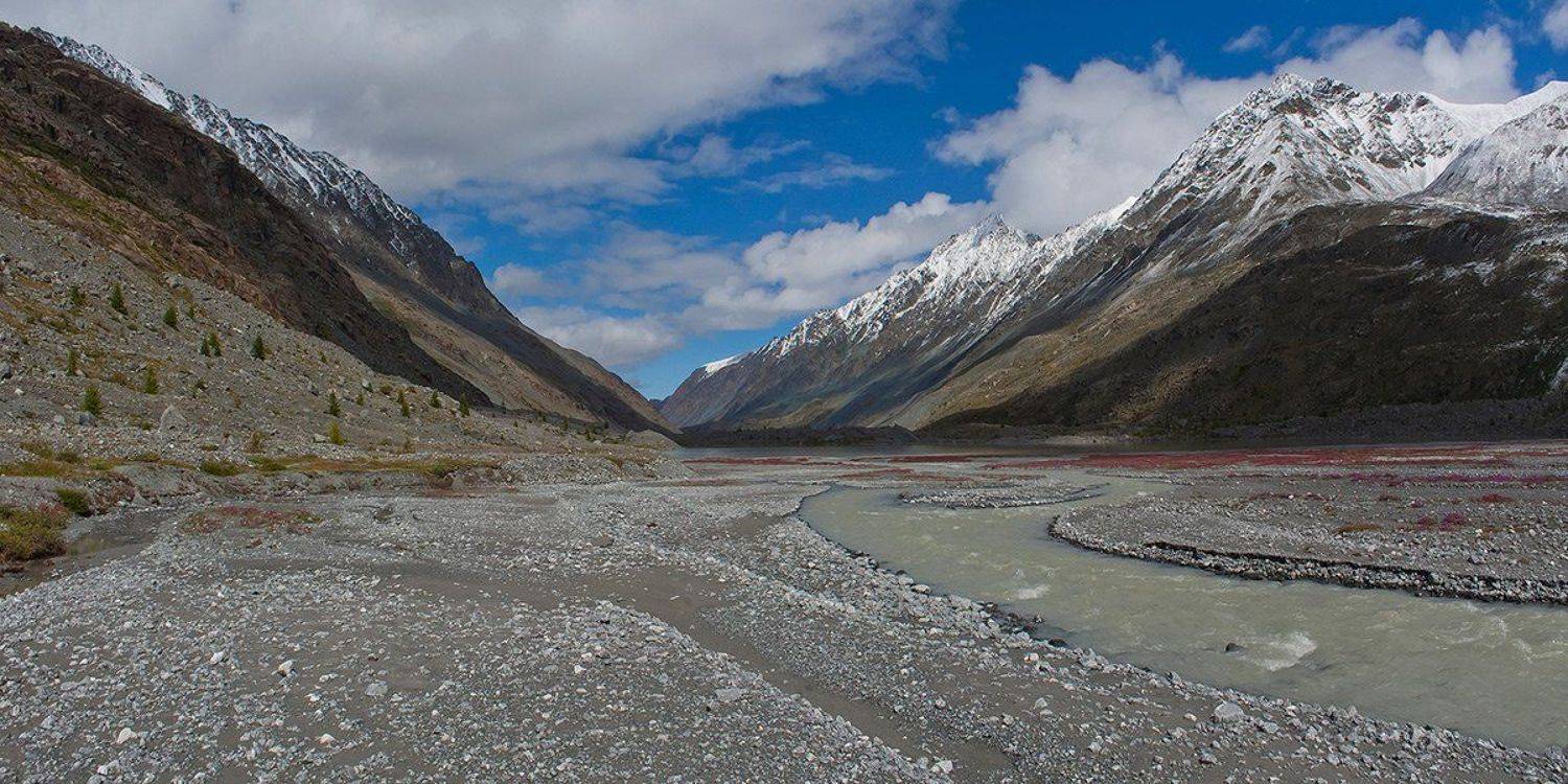 Аккол. Автор: Сергей Карпов горы, алтай, река, аккол, ледник, софийский, Сергей Карпов