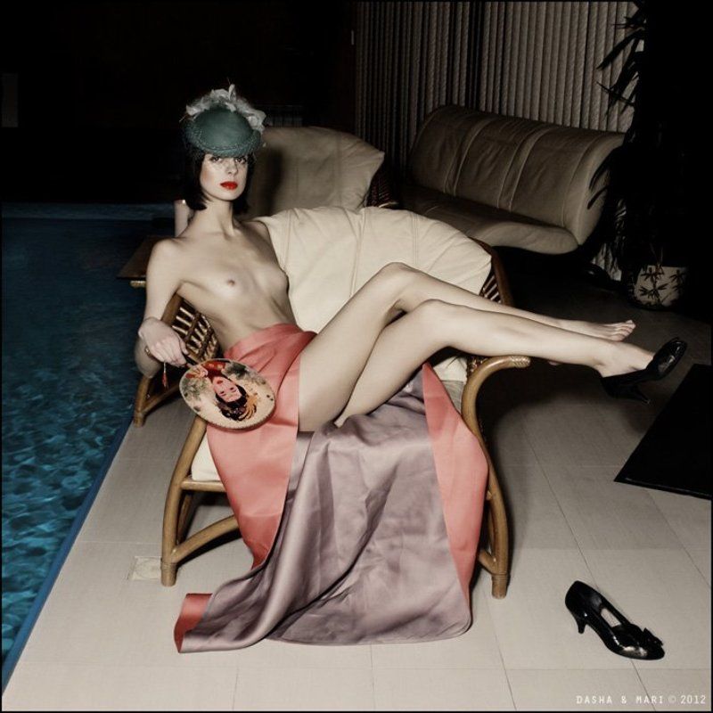 art photo, art nu, nude, erotic, dasha & mari, dasha and mari, film, fashion, sensuality, bw, portrait, glamour, портрет, ню China Rosephoto preview