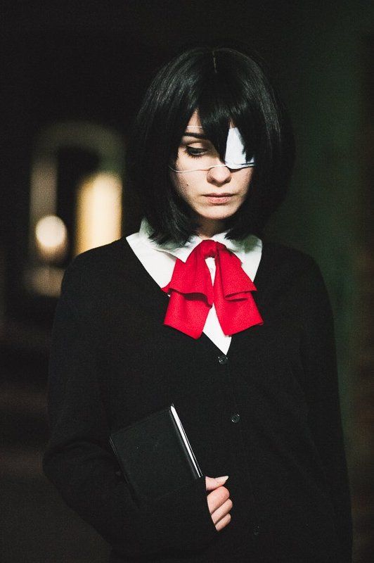 rourke photo, антон роук, rourke, аниме, mei misaki, another, кудере, косплей, cosplay, нуар, noir, japan, школьница Mei Misakiphoto preview