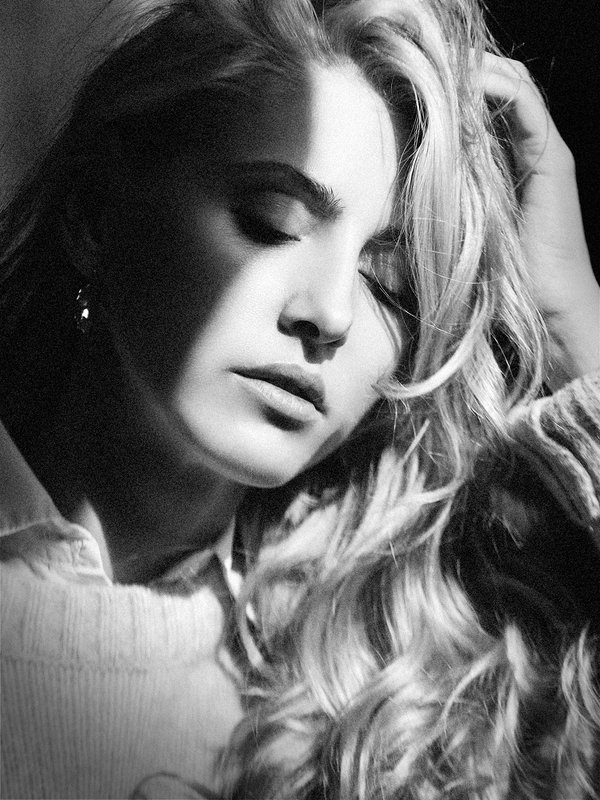 черно-белое, женщина, портрет Татьянаphoto preview